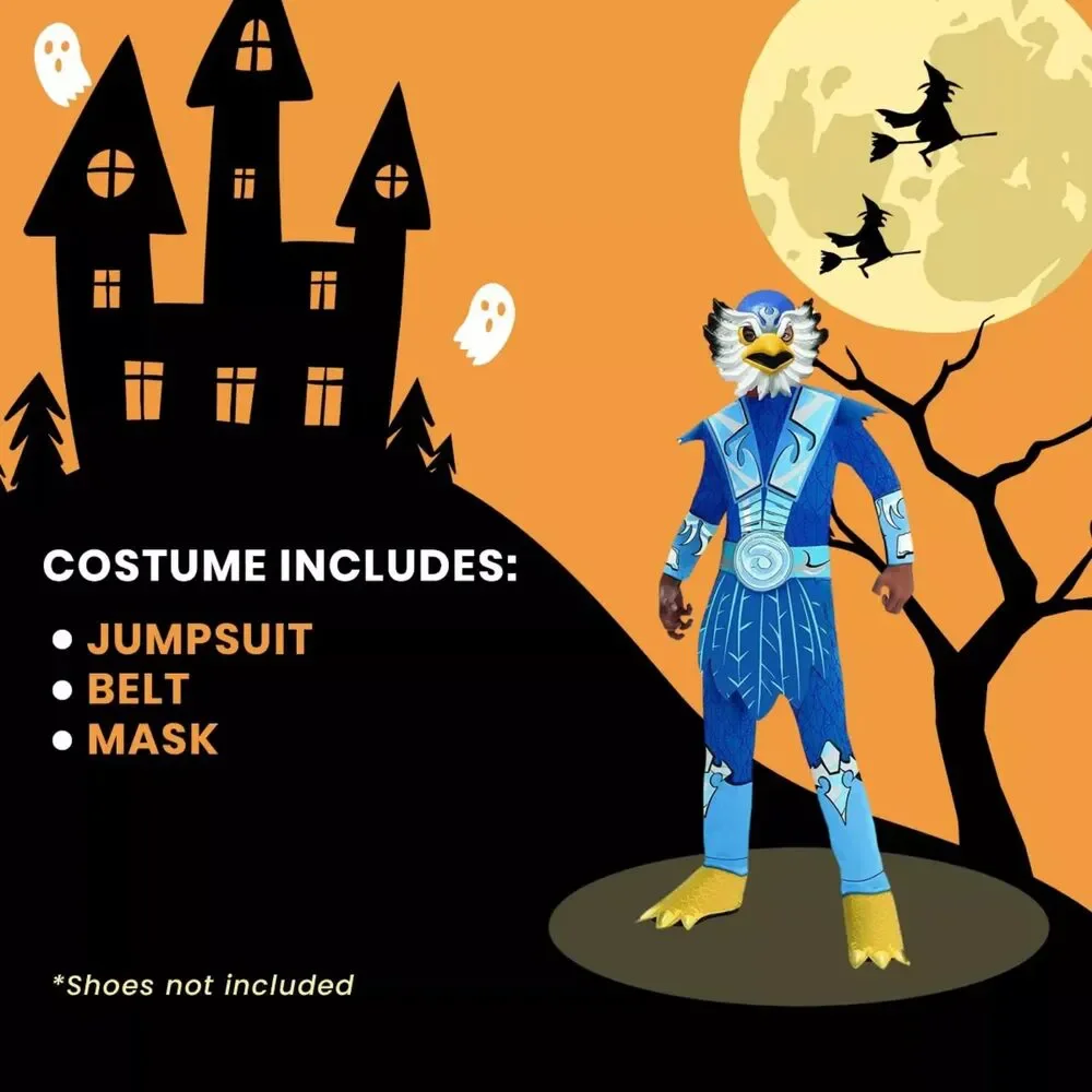 Skylanders Jet Vac Child Costume - Large, NWT | Deluxe Halloween Dress-Up Outfit